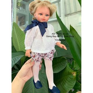 Búp Bê Asi 40 cm nhựa vinyl thơm, búp bê về từ Tây Ban Nha