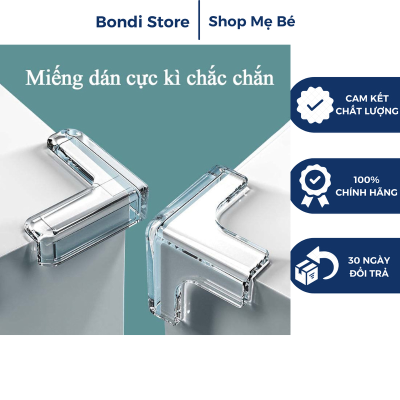 Miếng Bọc Cạnh Bàn Silicon Xốp Bịt Góc Bàn Tránh Va Chạm Miếng Bịt Góc