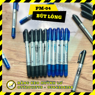 Bút lông dầu Thiên Long PM-04 hai dầu bút tiện lợi.