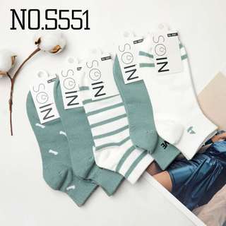 Vớ Tất Nữ Cổ Ngắn Dày Dặn T&T SOCKS Basic Nhiều Màu Thoáng Khí Êm Ái Khử Mùi TRỊNH CHUNG - S551
