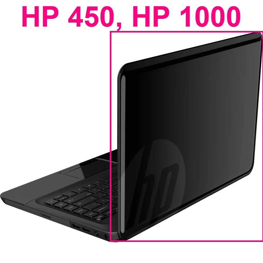 "SH-TODAY" Vỏ laptop HP Pavilion 450, HP 1000 = Vỏ mặt A laptop HP 450, HP 1000 (máy 14 inches), vỏ ốp lưng LCD HP 1000