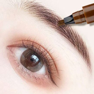 Bút chì kẻ mày gảy sợi suake 5 màu phẩy sợi 4d chống trôi đẹp tự nhiên