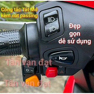 Công tắc Tắt Mở kèm nút Passing cho đèn trợ sáng L4, L4X