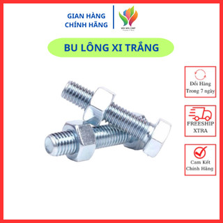 Bu lông xi, bù lon, con tán đủ kích cỡ - 6ly
