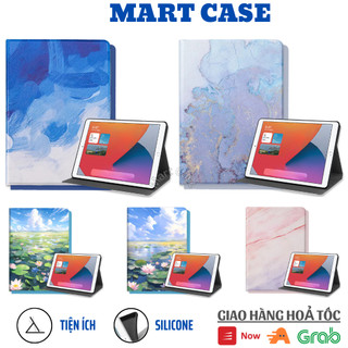 Ốp ipad Silicon Vân đá chất đẹp Air 1-2-3-4-5-6/Gen 5-6-7-8-9-10/Pro 11-9.7-10.5...MART CASE