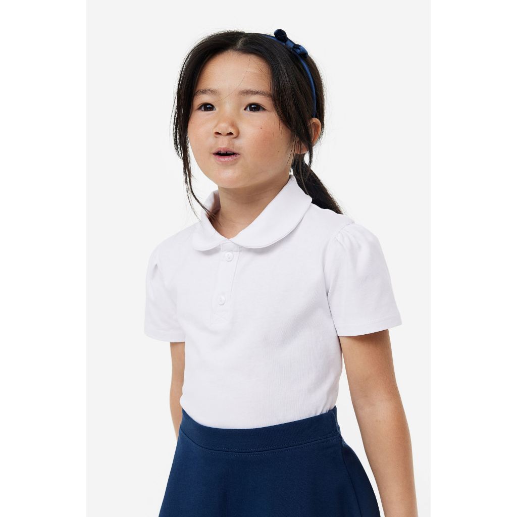 Áo thun polo bé gái HM Authentic