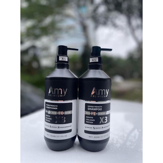 Dầu gội đầu,dầu cặp Amy X3 800ml/1chai dầu gội đầu cao cấp