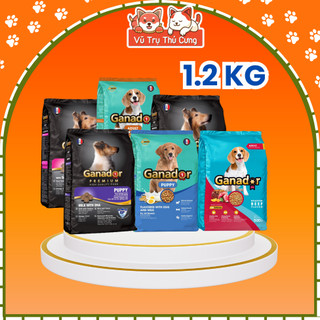 1,2Kg Thức ăn hạt cho Chó Ganador đa dạng hương vị