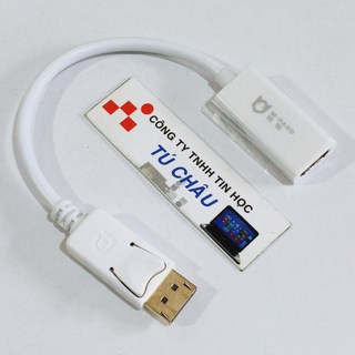 Cáp DisplayPort ra HDMI (DP to HDMI ) / Cáp dài 20Cm