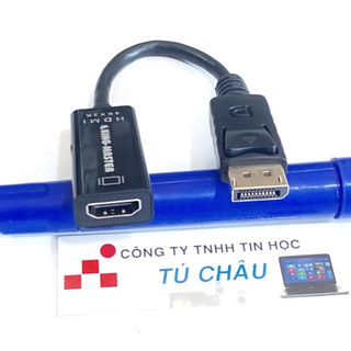 Cáp DisplayPort ra HDMI (DP to HDMI ) / Cáp dài 20Cm
