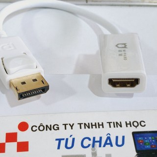 Cáp displayport ra hdmi / cáp dài 20cm