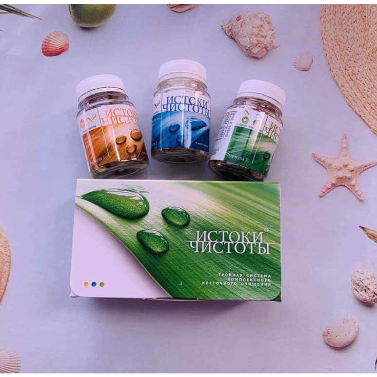 [ GIÁ SỈ ] Bộ 3 thải độc Siberian Health Renaissance Triple Set, Hỗ trợ thanh lộc cơ thể - bộ 03 lọ