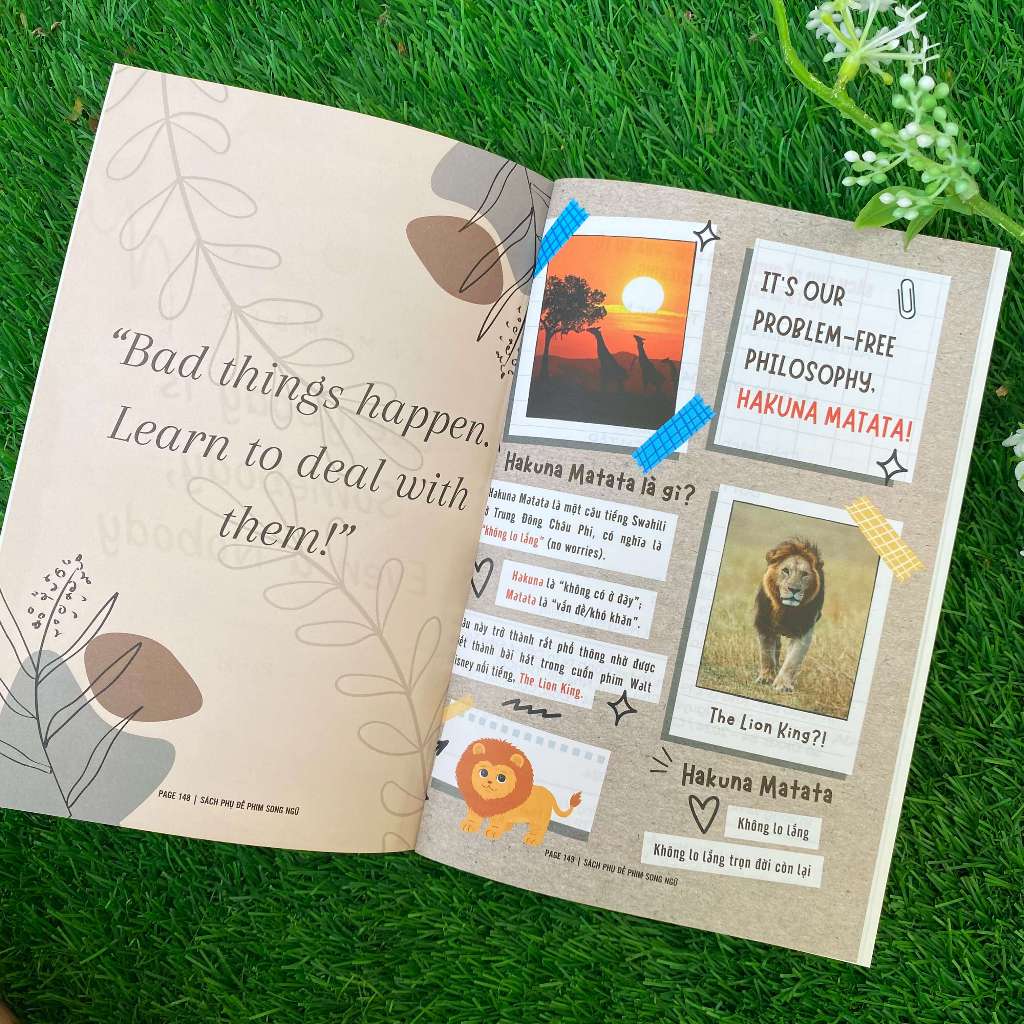 Combo 3 Sách Trích Dẫn Song Ngữ Dòng Chảy Năng Lượng Và Sách Phim Song Ngữ Anh Việt IELTS Speaking & Listening Vua Sư Tử | BigBuy360 - bigbuy360.vn