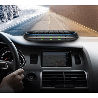 Máy lọc không khí diệt khuẩn khử mùi tạo ion trên xe ô tô năng lượng mặt trời tiện dụng