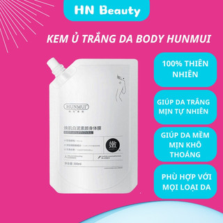 Kem ủ trắng hunmui tắm trắng cấp tốc dưỡng trắng da toàn thân 300ml