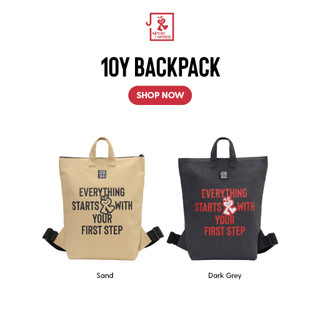 Jamlos 10Y Backpack - Balo vải canvas xách tay in chữ kỉ niệm 10 năm