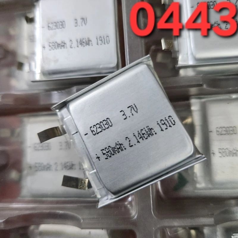 Pin lithium polymer 3.7v 623030 / 580mah