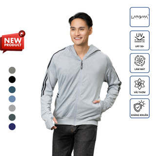 Áo chống nắng nam 2 lớp dệt laroma| upf50+ | vải thơm | làm mát | thời trang | đa dụng