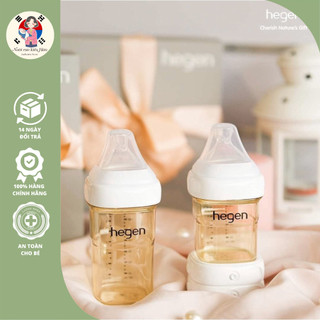 Bình sữa cao cấp hegen ppsu 150/240/330ml có bán lẻ núm ti nuoiconkiehan
