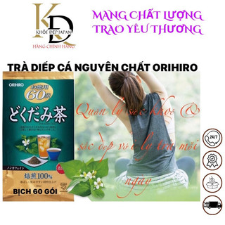 Trà Diếp Cá Orihiro Nhật Bản Trà Thải Độc Thanh Lọc Nhanh Khỏi Trĩ