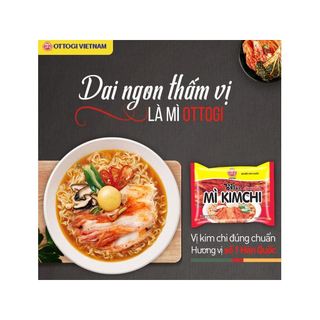 Mì kim chi Ottogi Hàn Quốc 120g