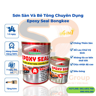 Sơn sàn và nền bê tông chuyên dụng epoxy seal bongkee