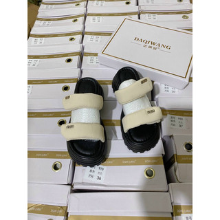 [KÈM HÌNH THẬT] DÉP 2 QUAI DA MIUMIU PHỒNG ĐẾ ĐÚC 5 PHÂN