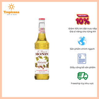 Siro hạt dẻ / hạt phỉ / hazenut syrup - monin