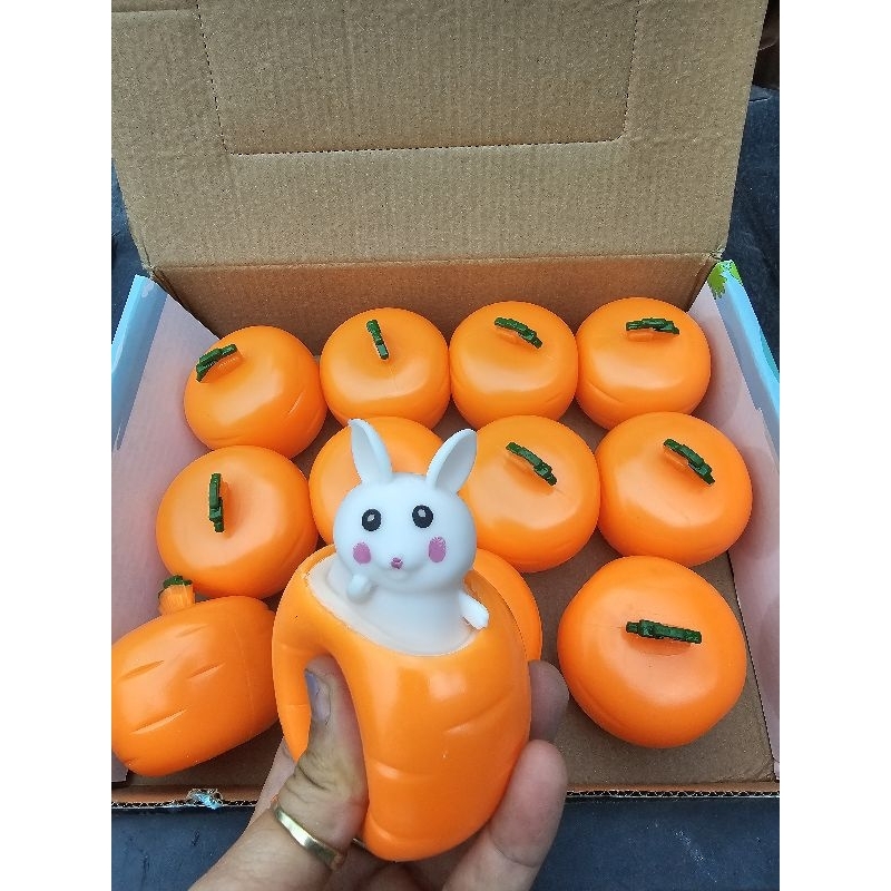 Đồ chơi bóp thỏ cho bé
