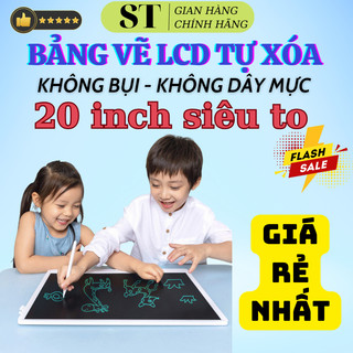 Bảng Viết tự xóa LCD TẶNG KÈM BÚT - khổ lớn 6inch - 8.5 inch - 12inch-16 inch - 20inch