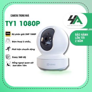 Camera wifi Ezviz, quay 360 độ, đàm thoại 2 chiều, TY1 H6C C6N 2MP (chính hãng )