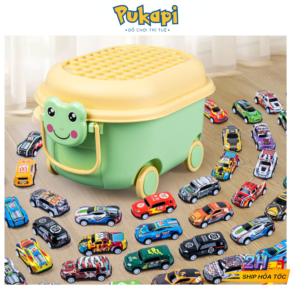 Thùng 50 Ô Tô Đồ Chơi Xe Ô Tô Đồ Chơi Thùng Xe Thùng 50 Chiếc Xe Ô Tô Chạy Đà Nhiều Màu Sắc Giá Rẻ-Đ