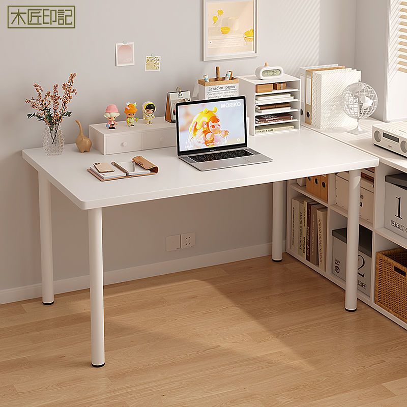 Bàn làm việc đa năng chân sắt chống nước mặt gỗ MDF sáng mịn thương hiệu SOHJA - SM62 | BigBuy360 - bigbuy360.vn