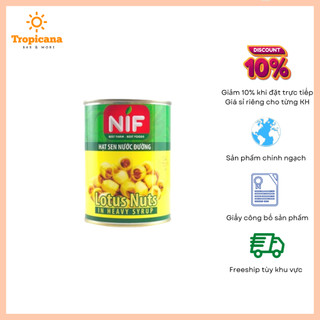 Hạt sen nước đường nif - lon 560gr