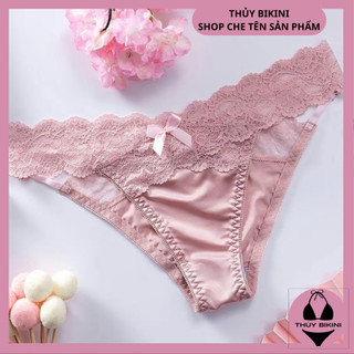 Quần Lót Ren Lụa Quyến Rũ Co Dãn Thoải Mái Q203 - THỦY BIKINI