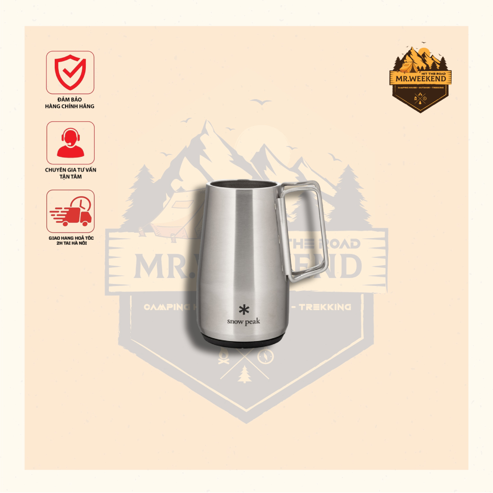 Ly Snowpeak Shimo Stein 700ml TW-700- Chính Hãng