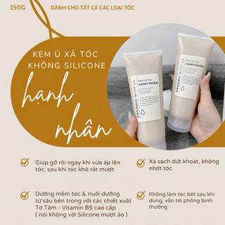 Kem ủ xả tóc - hạnh nhân bồ kết - tuýp siêu to 250g