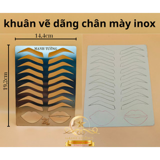 khuân vẽ dãng chân mày môi inox