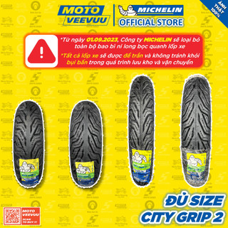 [MTVV] Vỏ lốp xe máy MICHELIN CITY GRIP 2 đủ size xe ga 70 80 90 100 110 120 130 140 10 11 12 14 16<END>