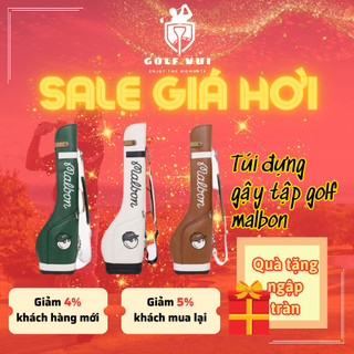 Túi gậy golf, túi đựng gậy tập golf malbon - hàng chính hãng
