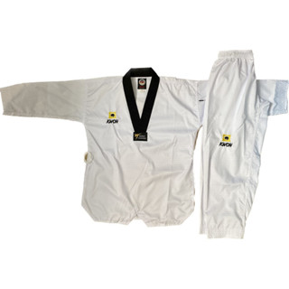  Võ Phục Taekwondo Vải Kim Cương cổ đen cao cấp êm mềm mát  Tặng Đai Trắng có Bán Sỉ HLV giao Hỏa Tốc 