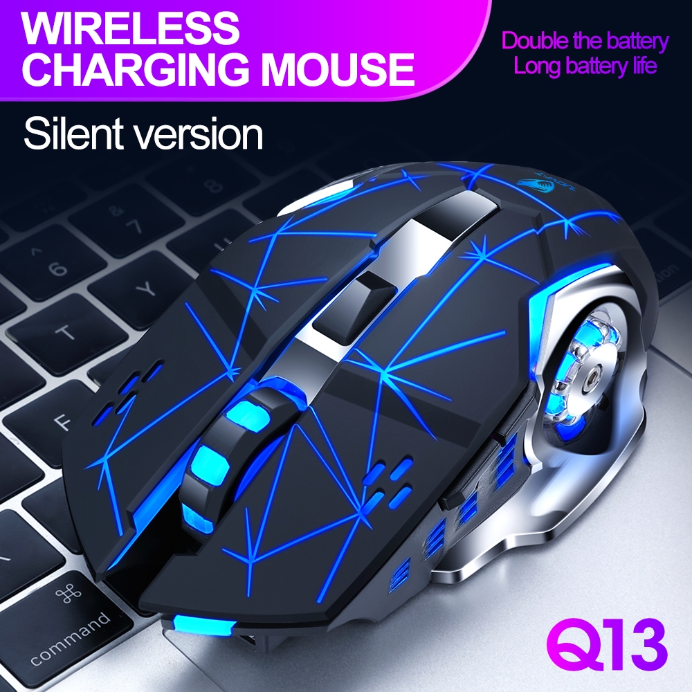 Chuột Không Dây Mouse Không Dây Gaming T-Wolf Q13 (BH 6 Tháng) SPTECH COMPUTER
