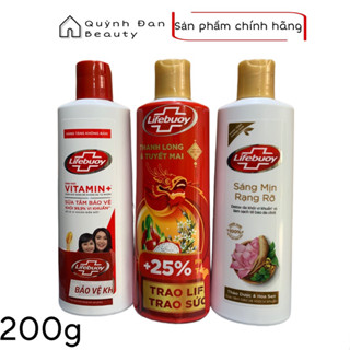 Sữa Tắm Lifebuoy Hoa Sen - Thanh Long 200ml [ Hàng Khuyến Mãi ]