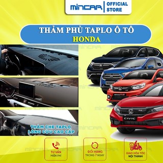 Thảm taplo cho xe HONDA CITY, Brio, Civic, CRV,Jazz, Accord, BRV, HRV chính hãng MINCAR