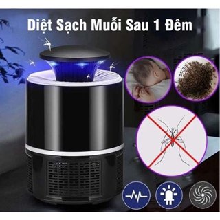 Đèn bắt muỗi thông minh, có đèn Led thu hút và bắt mọi loại côn trùng gây