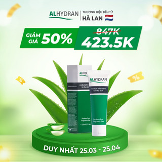 Combo 2 kem dưỡng ẩm phục hồi da khô nứt nẻ Alhydran 30ml - hiệu quả đã được chứng minh