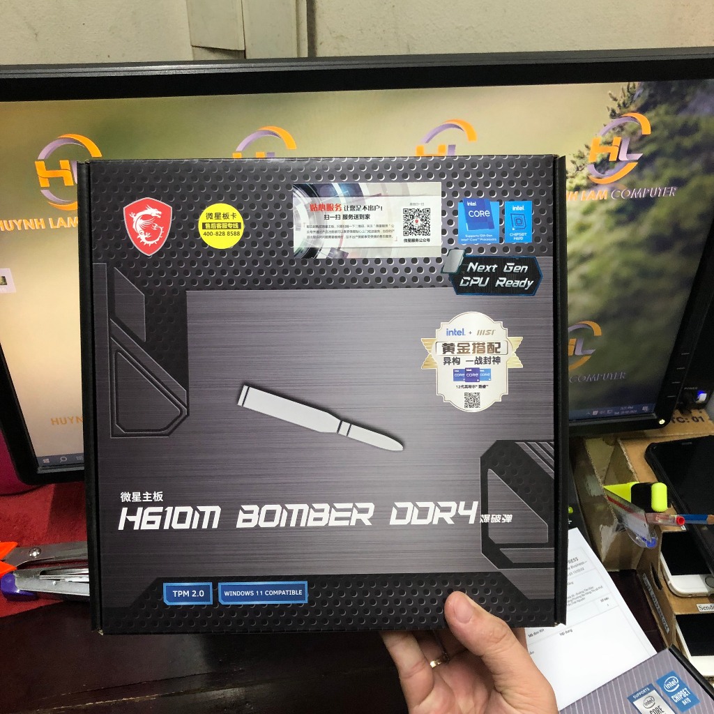 Mainboard MSI H610M Bomber | LGA 1700, HDMI/VGA - Hàng chính hãng | BigBuy360 - bigbuy360.vn