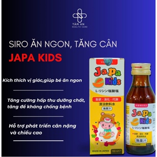 Siro Ăn Ngon Japa Kid Cho Bé Hỗ Trợ Bé Ăn ngon Tăng Cường Đề Kháng Hàng