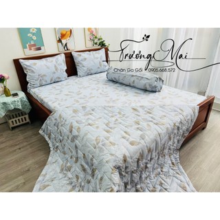 Bộ chăn ga gối chất liệu lụa tencel cao cấp mát lạnh
