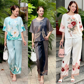 Đồ Bộ Nữ Thiết Kế Cao Cấp Lụa Nhập Có Big Size không ưng hoàn tiền